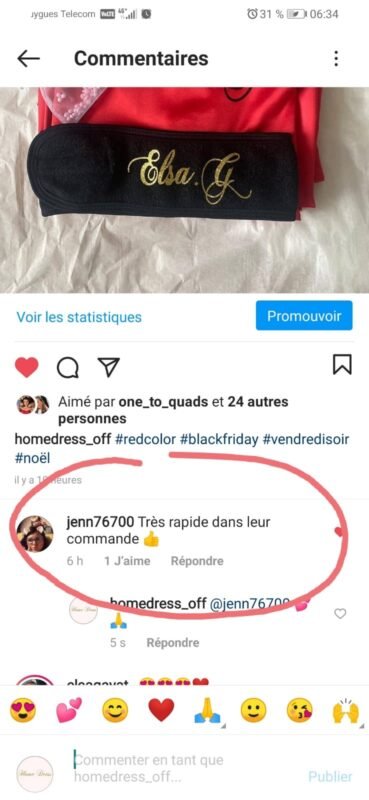 Temoignageclient-commentaire-instagram